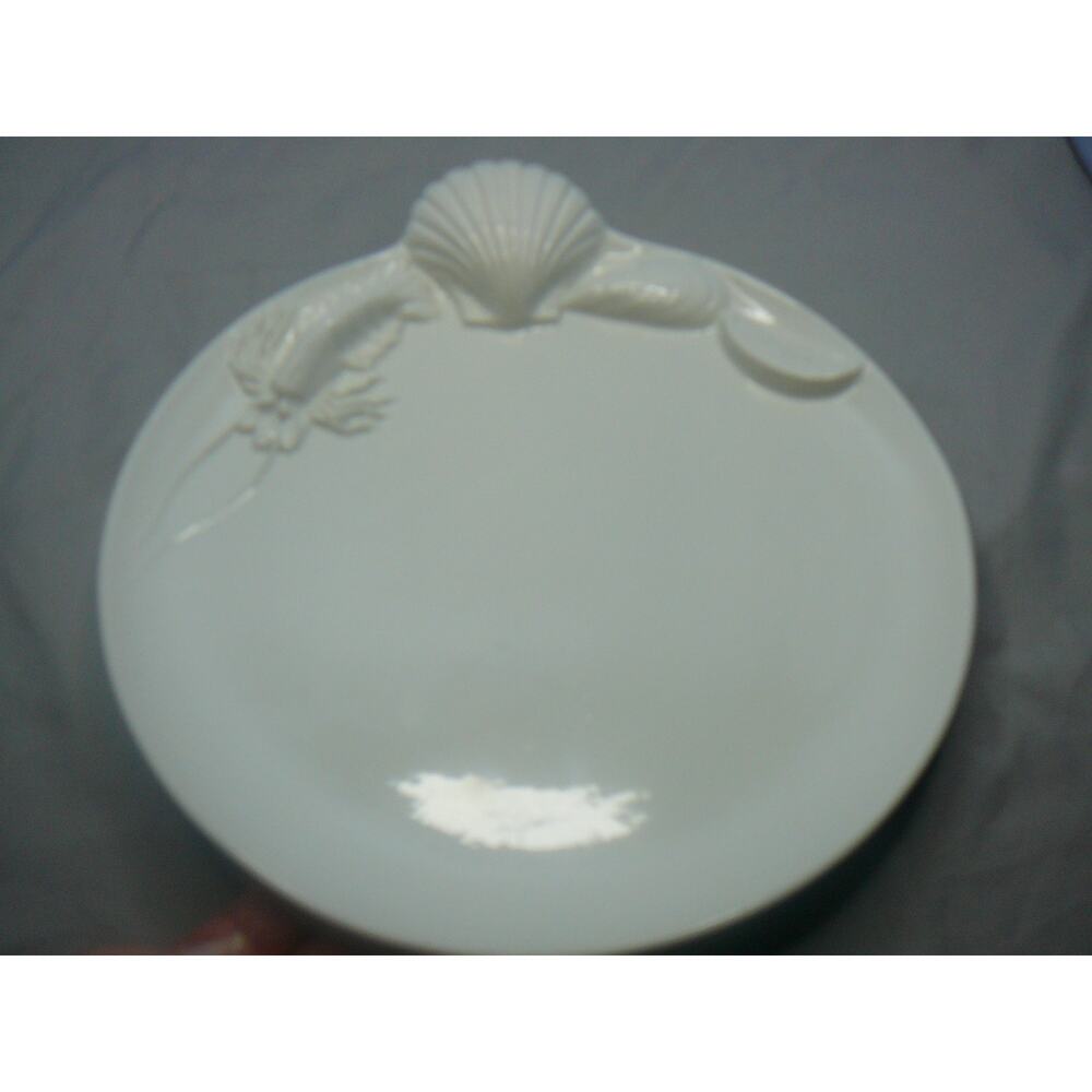 Knobler Embossed Lobster Plate 6369/23 Made in Italy